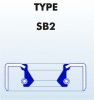 Szimering 14x24x6   NBR70